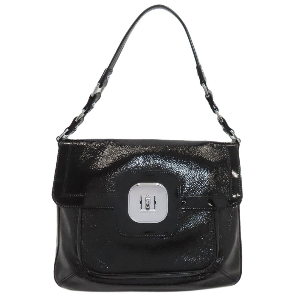 Longchamp One-Shoulder Shoulder Bag, Enamel, Women's